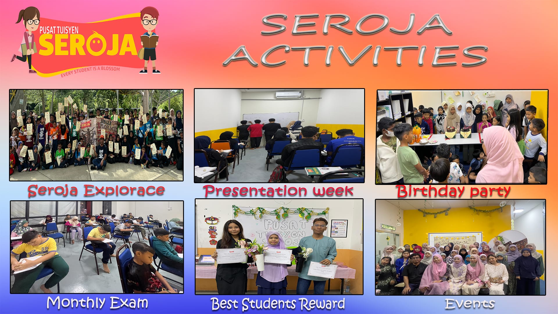WEBSITE SEROJA ACTIVITIES